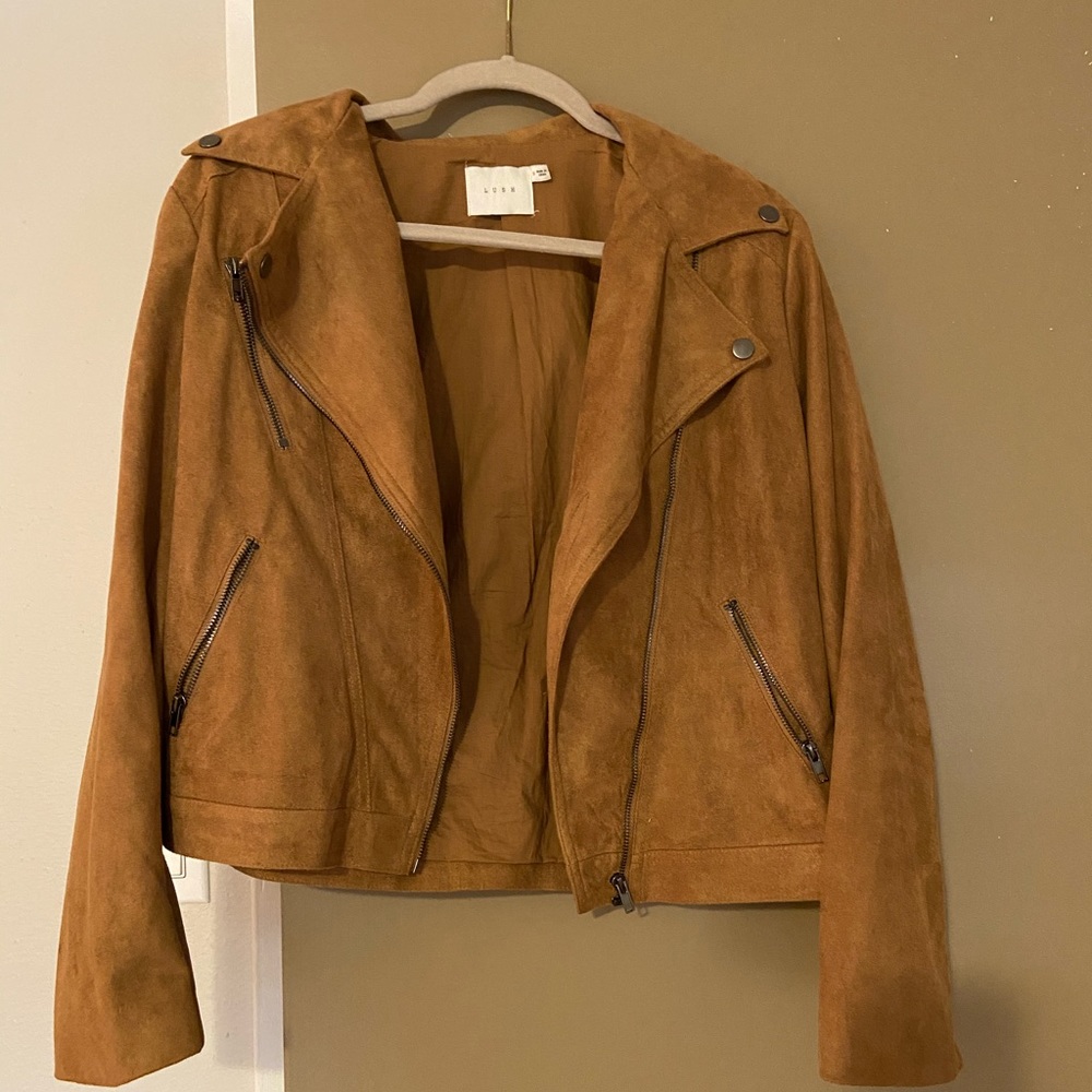 Boutique Suede Tan Jacket